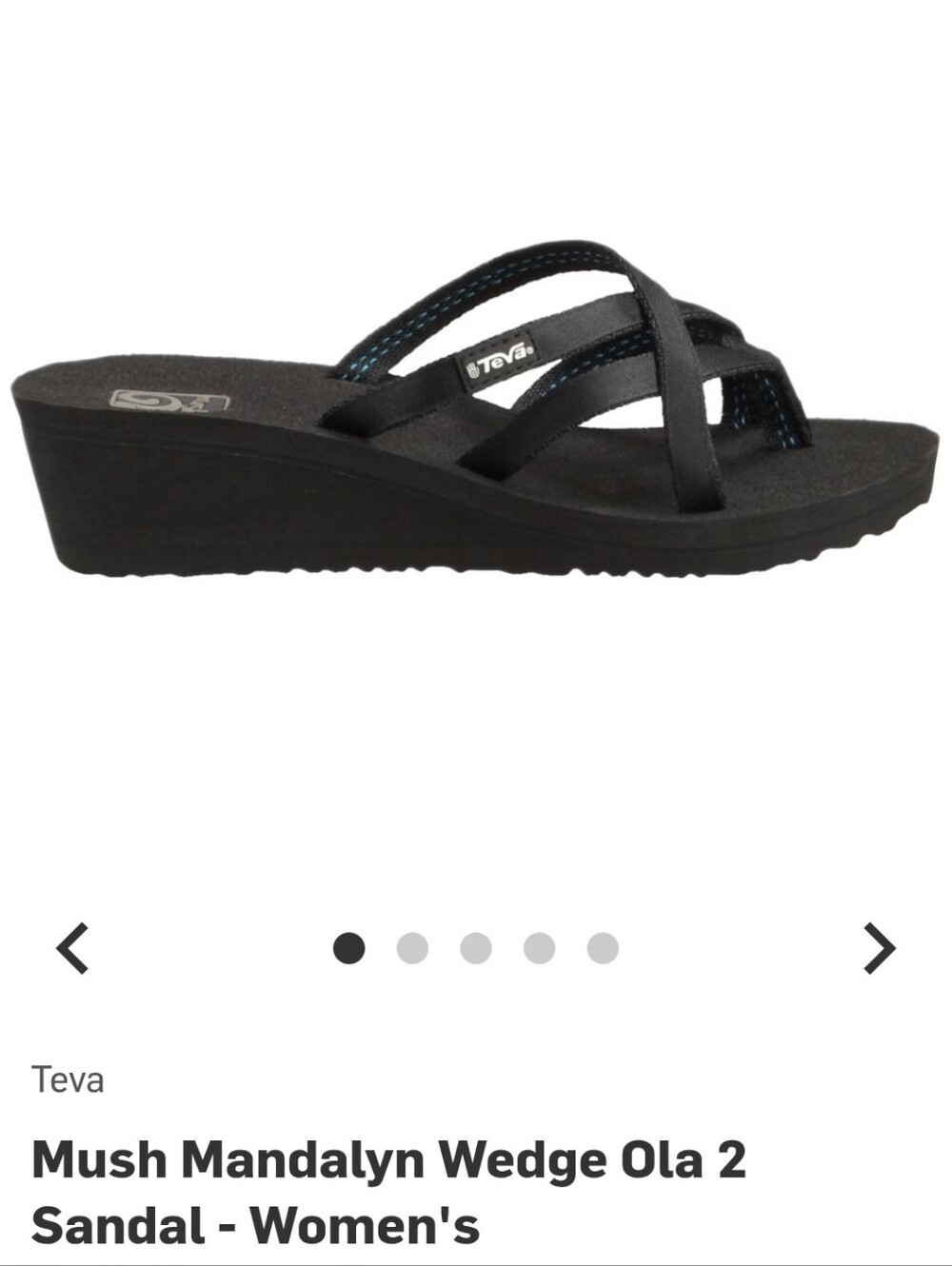 Teva Crisscross Strap Sandals